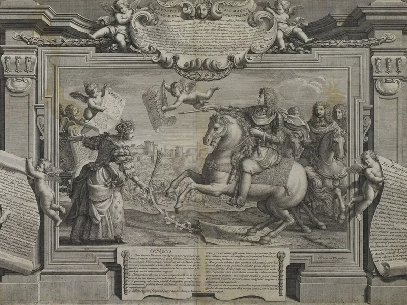 1649-Teresa del Po - Frontespizio della tesi di filosofia di Pompeo Amerighi